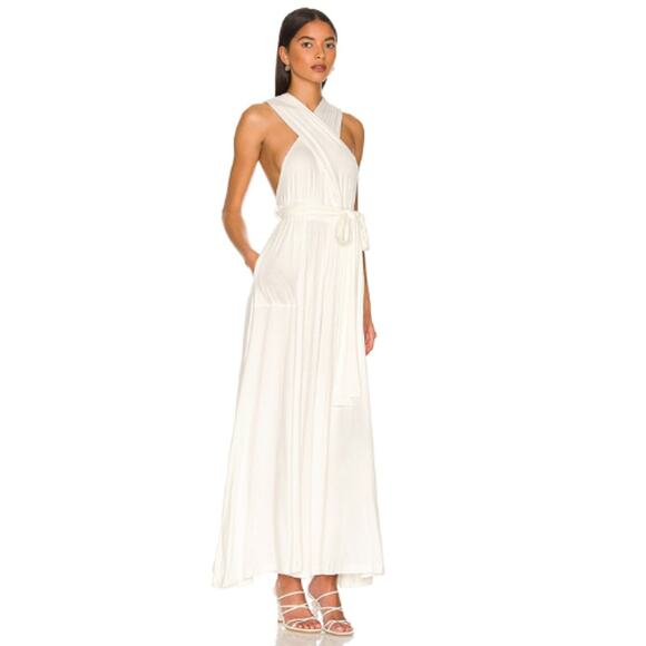 Free People Dani Convertible Jumpsuit One in Off White NWT Size Small - Picture 2 of 5